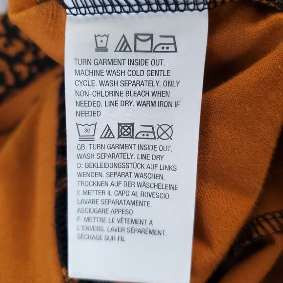 Linea Leisure by Louis Dell'Olio Composition Print Jacket Sz Small Full Pockets - Picture 7 of 10